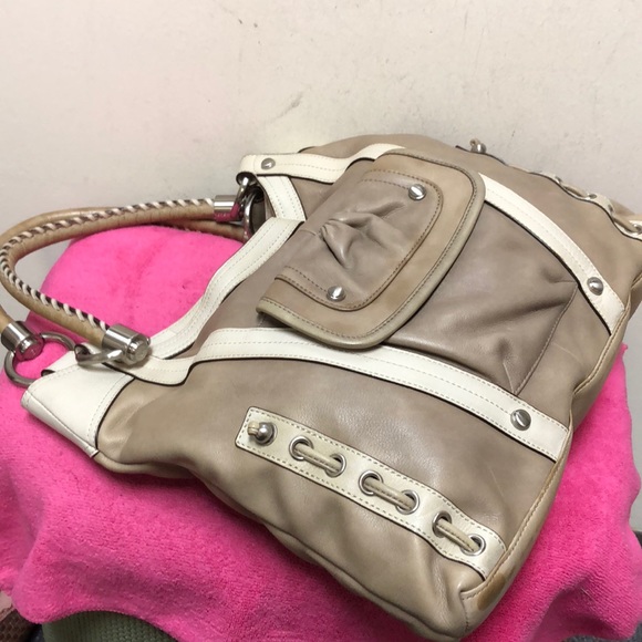 B Makowsky Large Tote Satchel Purse - Picture 3 of 6